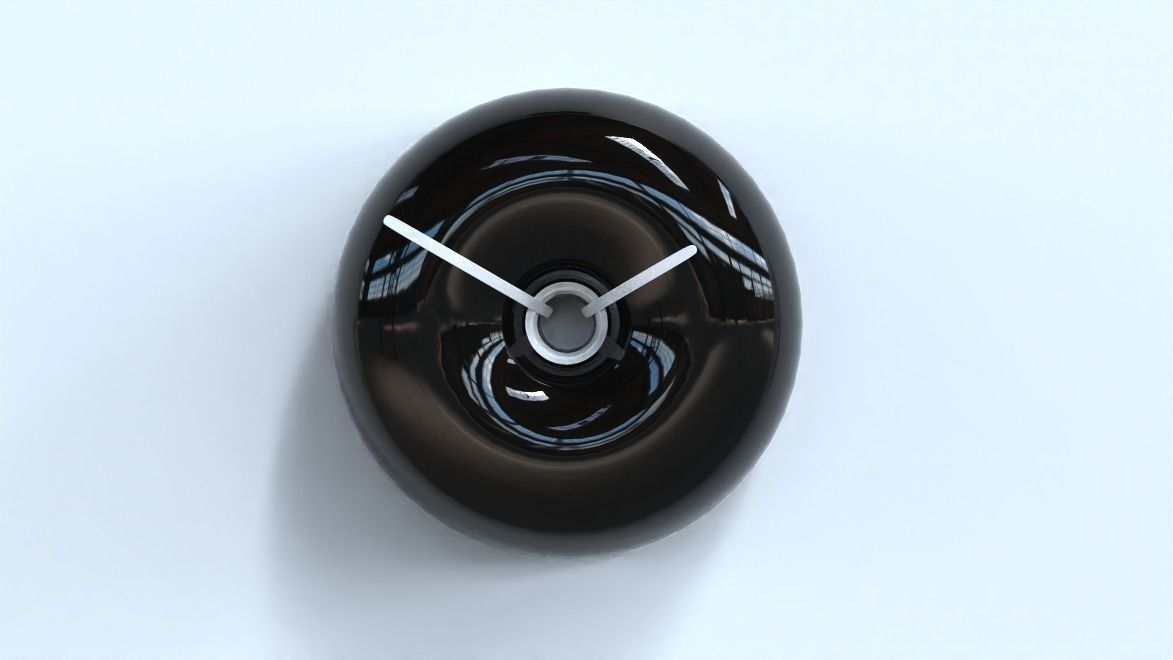 wall clock home decoration set -  14 pcs 3D model_2