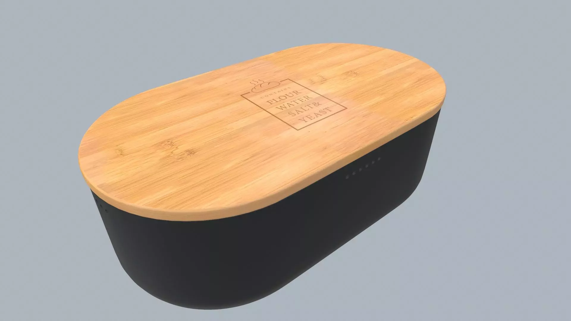 BAMBOO LUNCH BOX 3D model_0