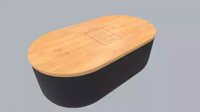 BAMBOO LUNCH BOX 3D model