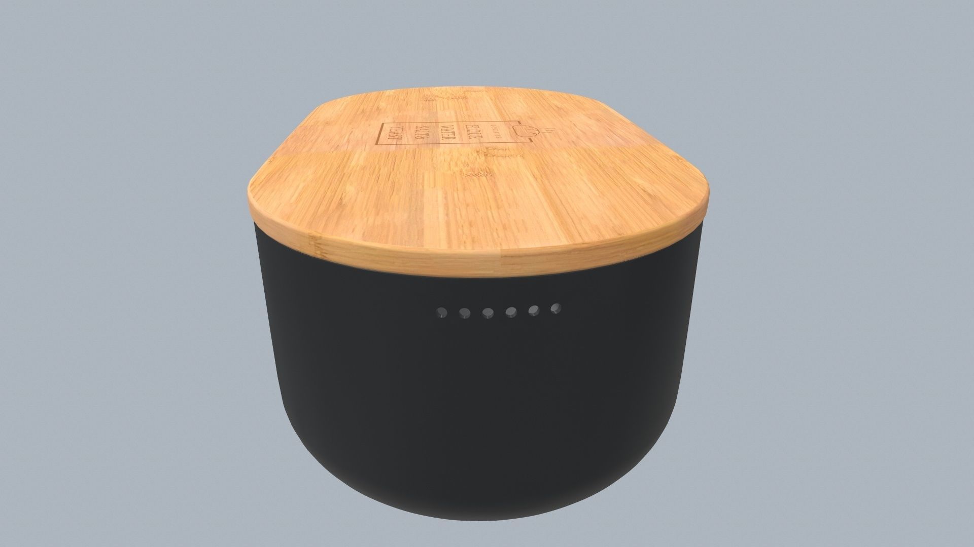 BAMBOO LUNCH BOX 3D model_4
