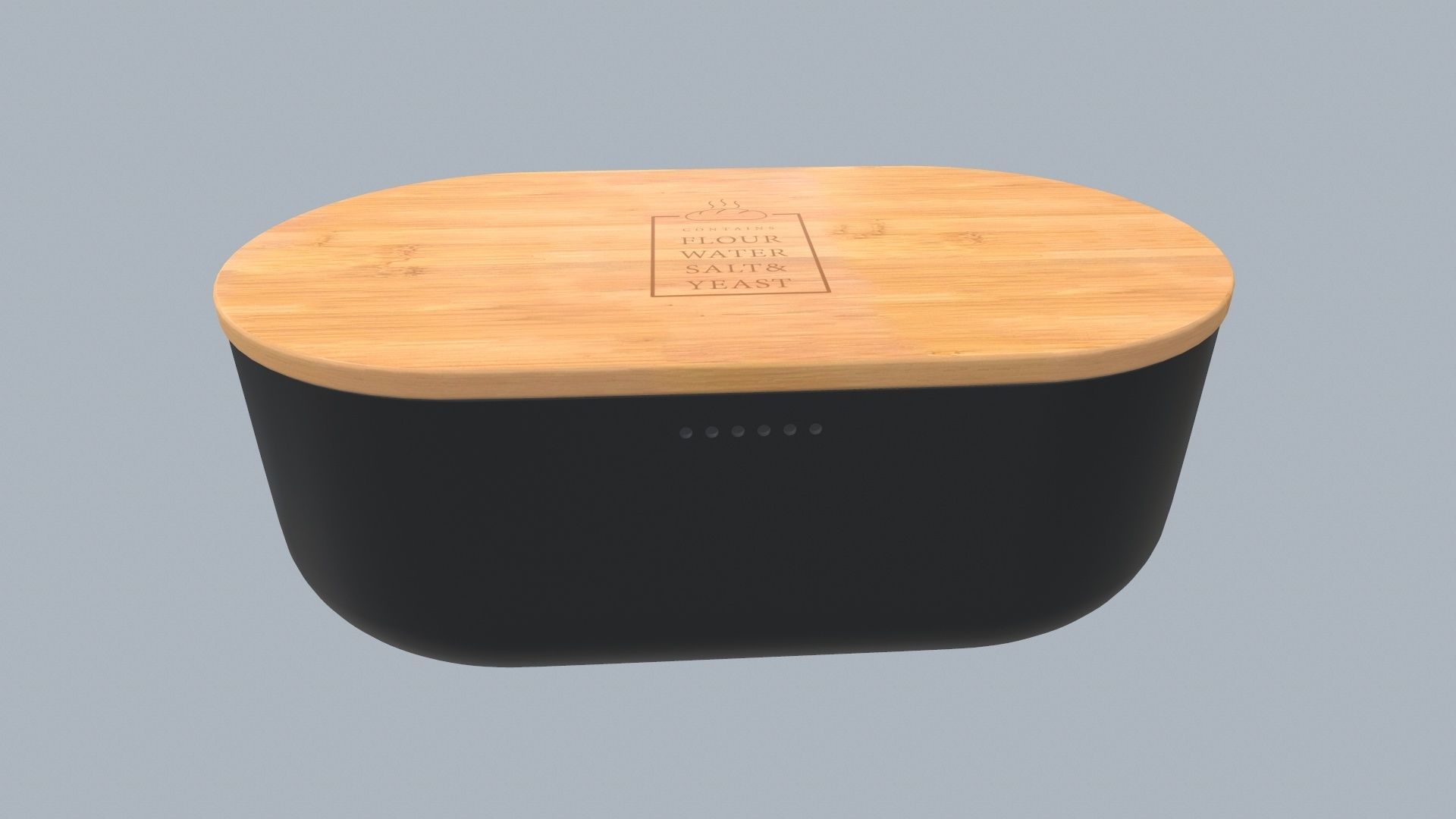 BAMBOO LUNCH BOX 3D model_2