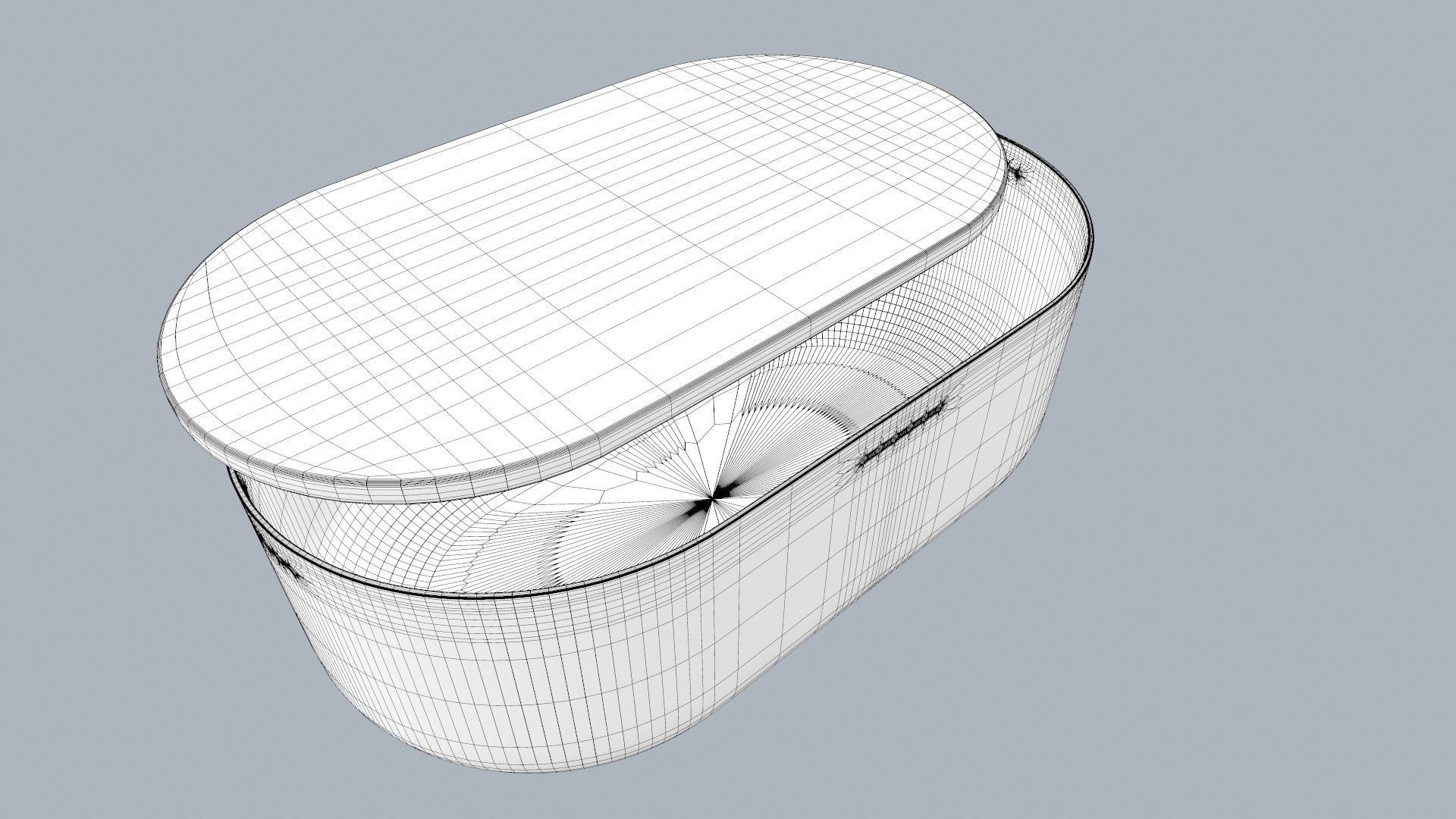 BAMBOO LUNCH BOX 3D model_13
