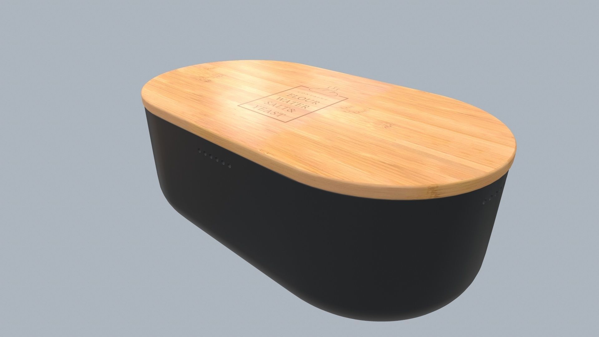 BAMBOO LUNCH BOX 3D model_3