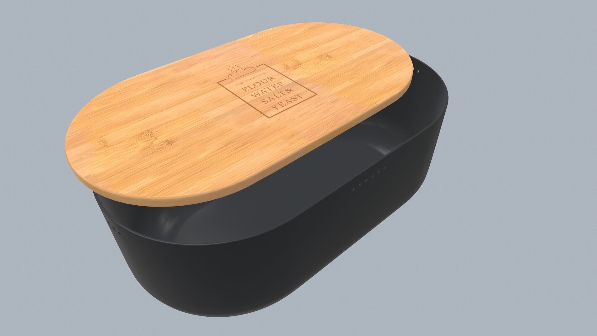 BAMBOO LUNCH BOX 3D model_12