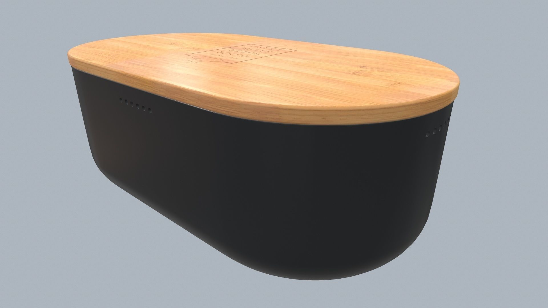 BAMBOO LUNCH BOX 3D model_8