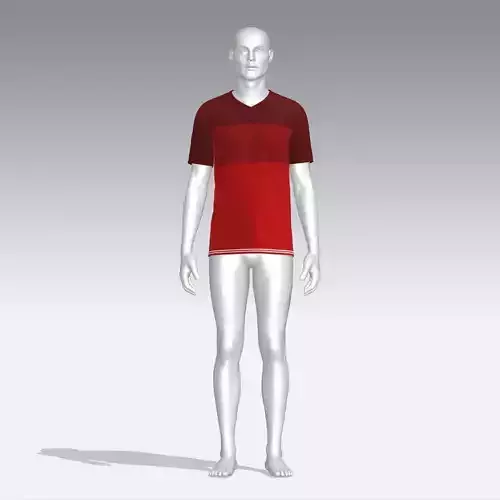 T-shirt male mannequin wearing shirt