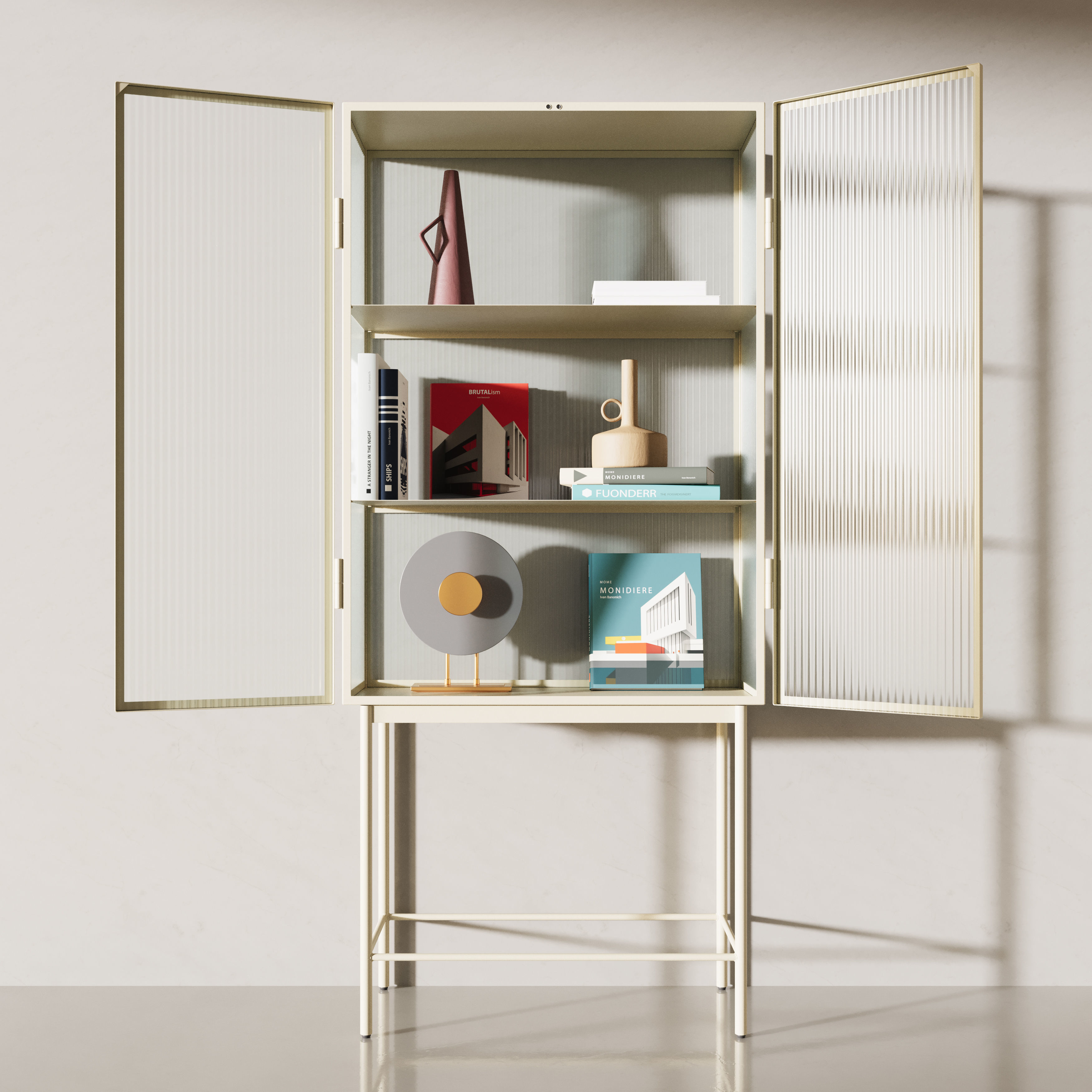Ferm Living Haze Vitrine 3D model rigged | CGTrader