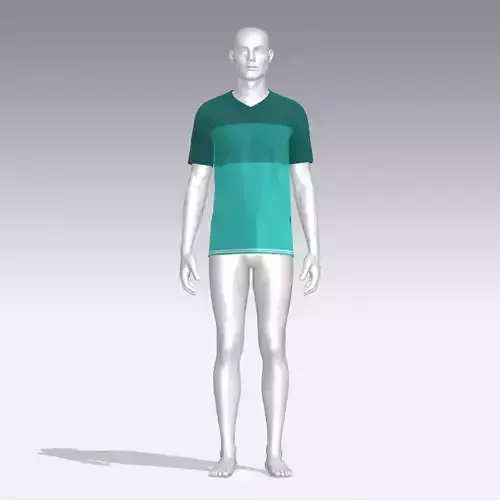 T-shirt mannequin wearing shirt