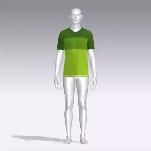 T-shirt male mannequin wearing shirt
