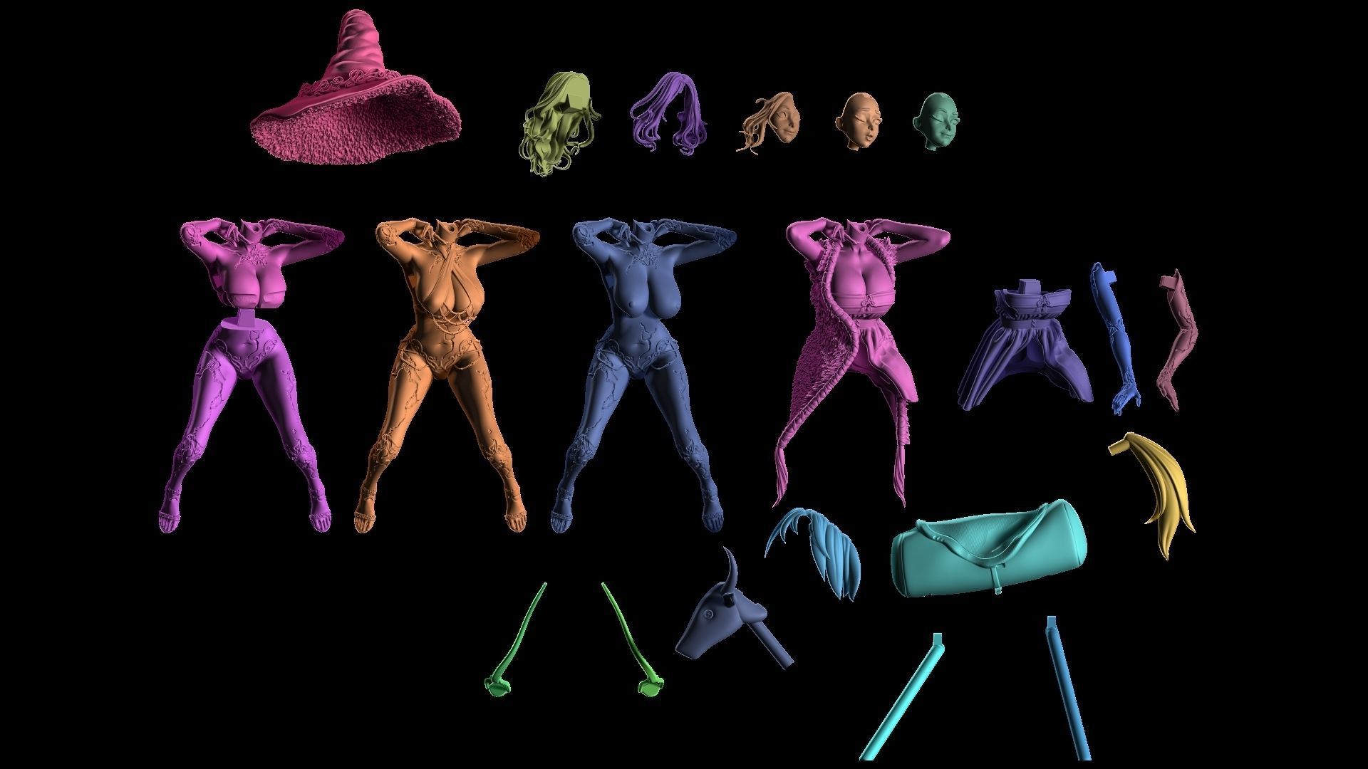 Elden Ring Ranni the Witch 3D print model_1