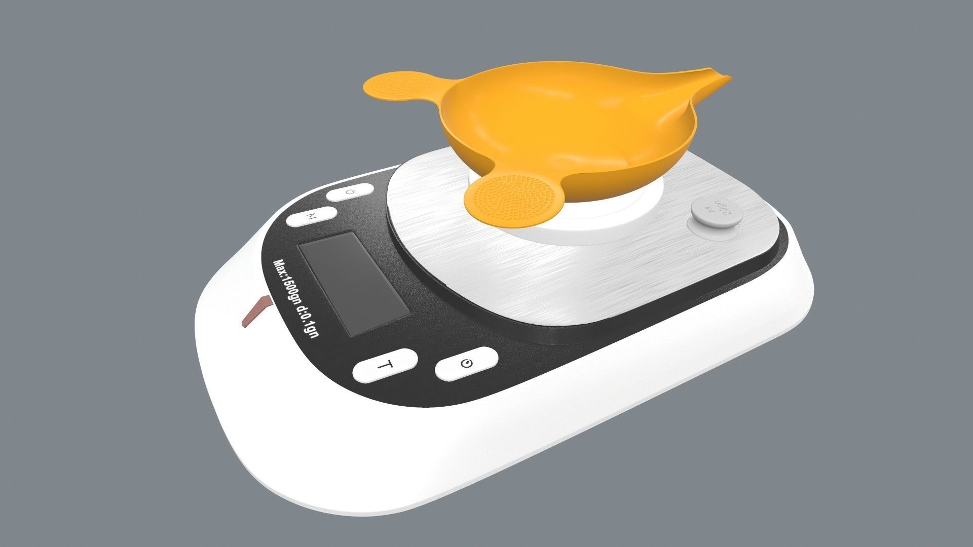 Digital Scale Machine 3D model_3