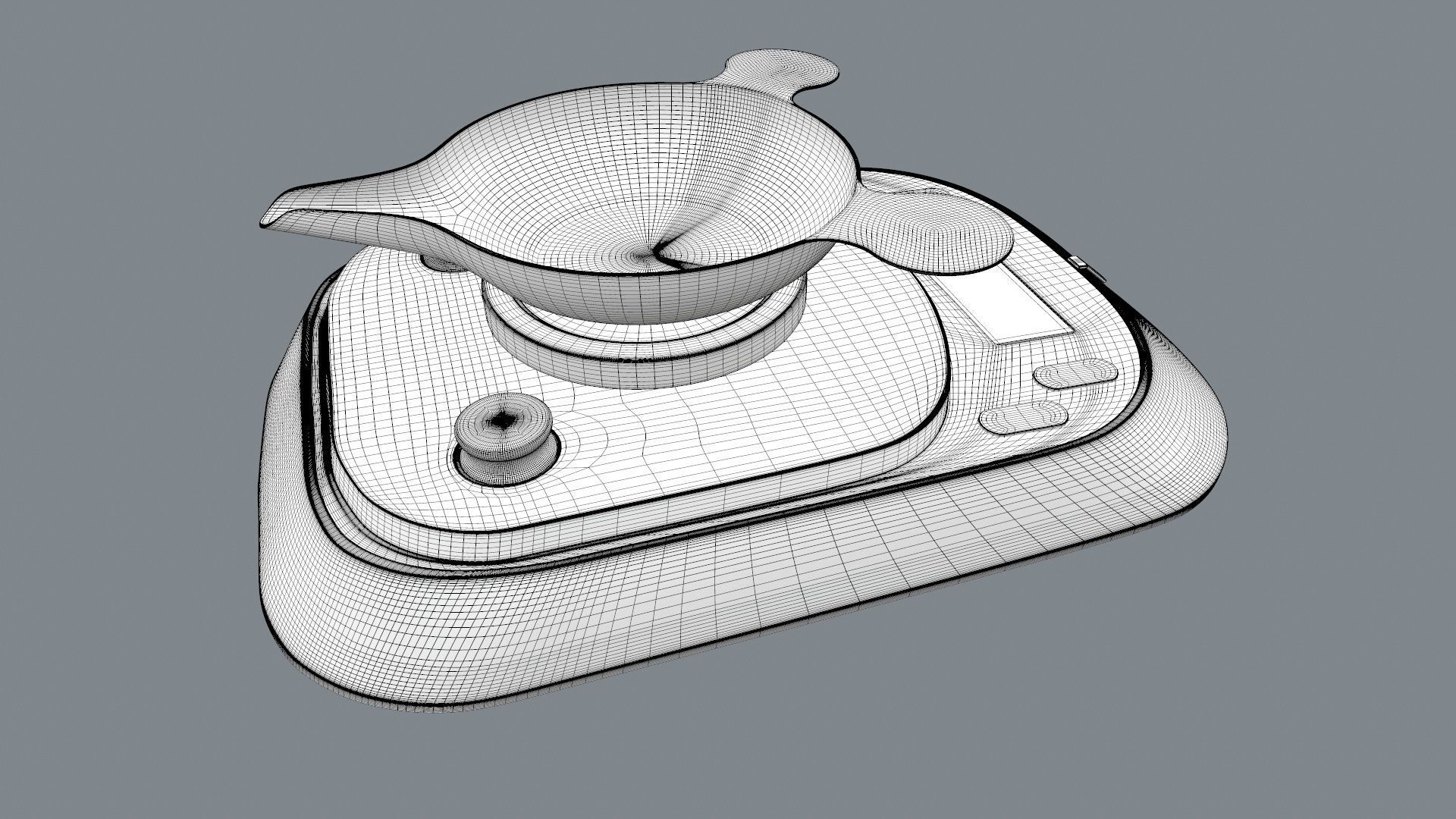 Digital Scale Machine 3D model_17
