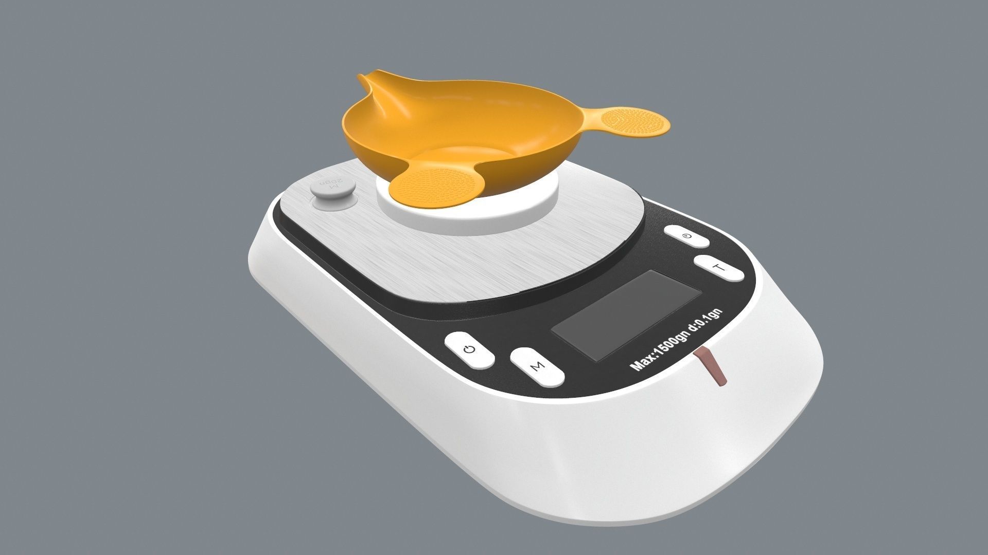 Digital Scale Machine 3D model_2