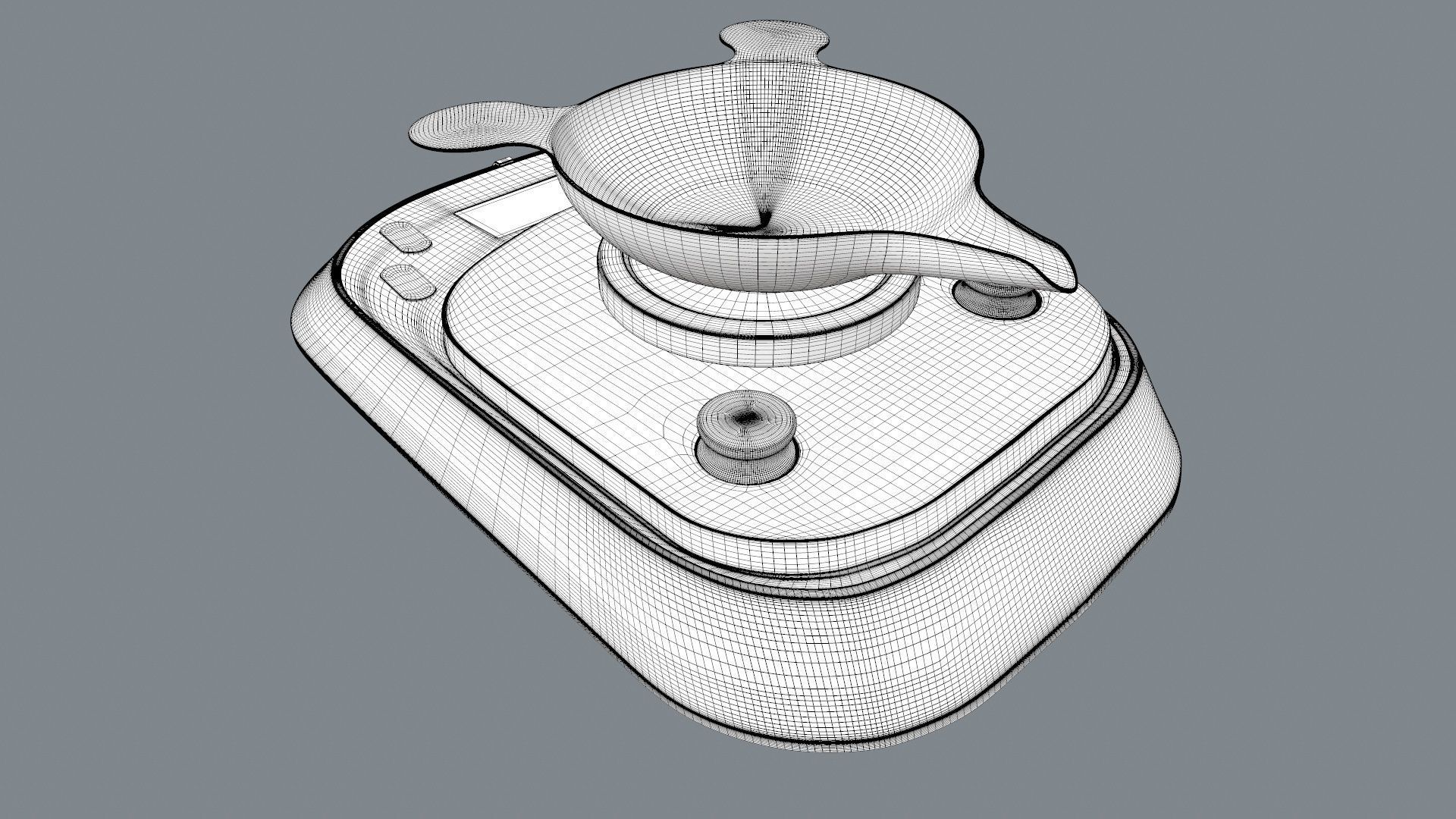 Digital Scale Machine 3D model_14