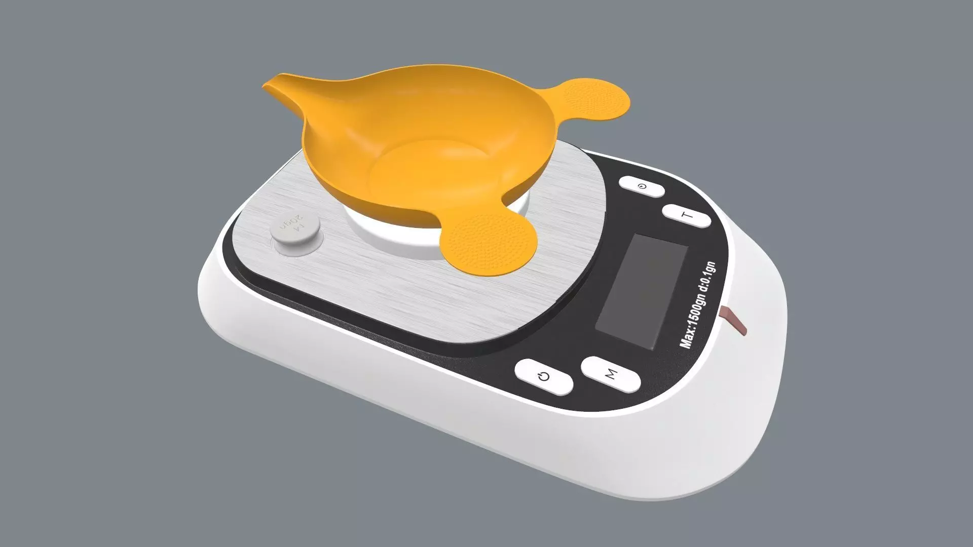 Digital Scale Machine 3D model_0