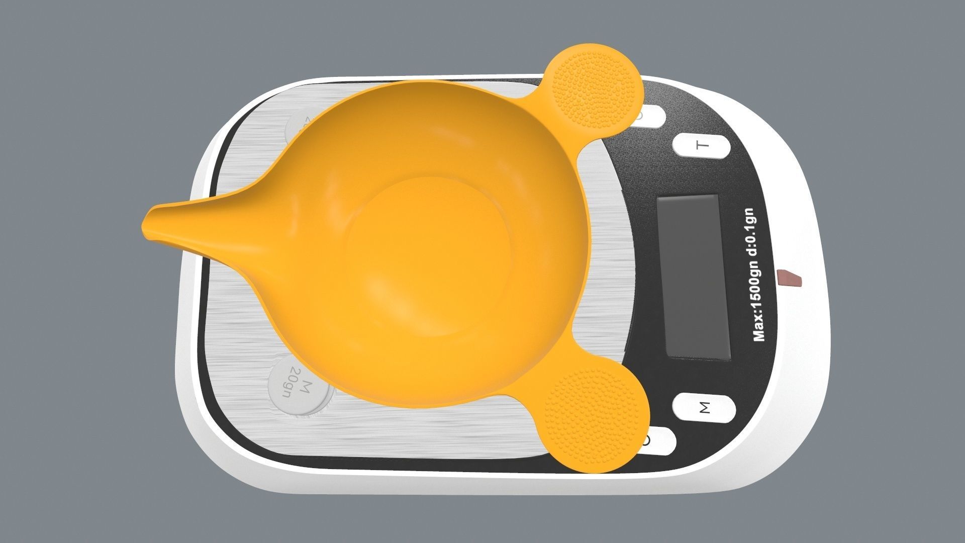 Digital Scale Machine 3D model_7