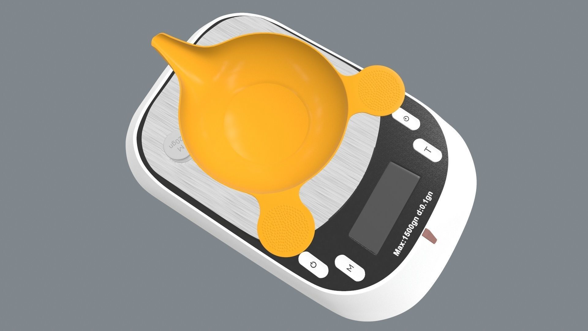 Digital Scale Machine 3D model_8