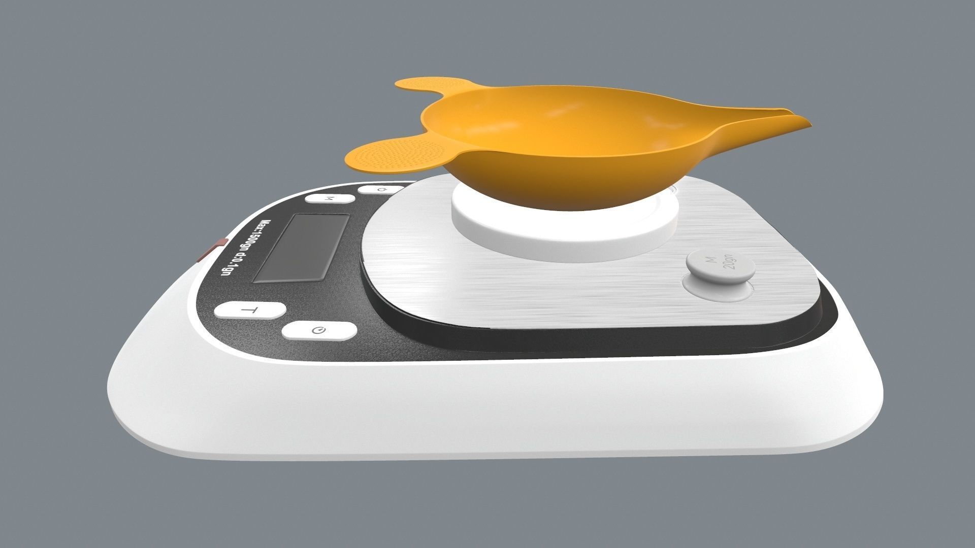 Digital Scale Machine 3D model_4