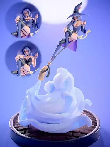 Little Witch Academia Ursula Callistis 3D print model