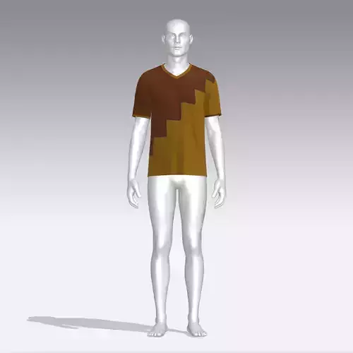 T-shirt mannequin wearing shirt