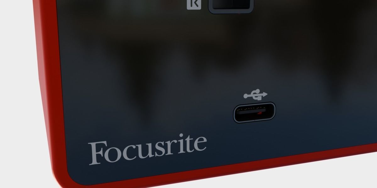 Focusrite Scarlett 2i2 3Gen 3D model_10