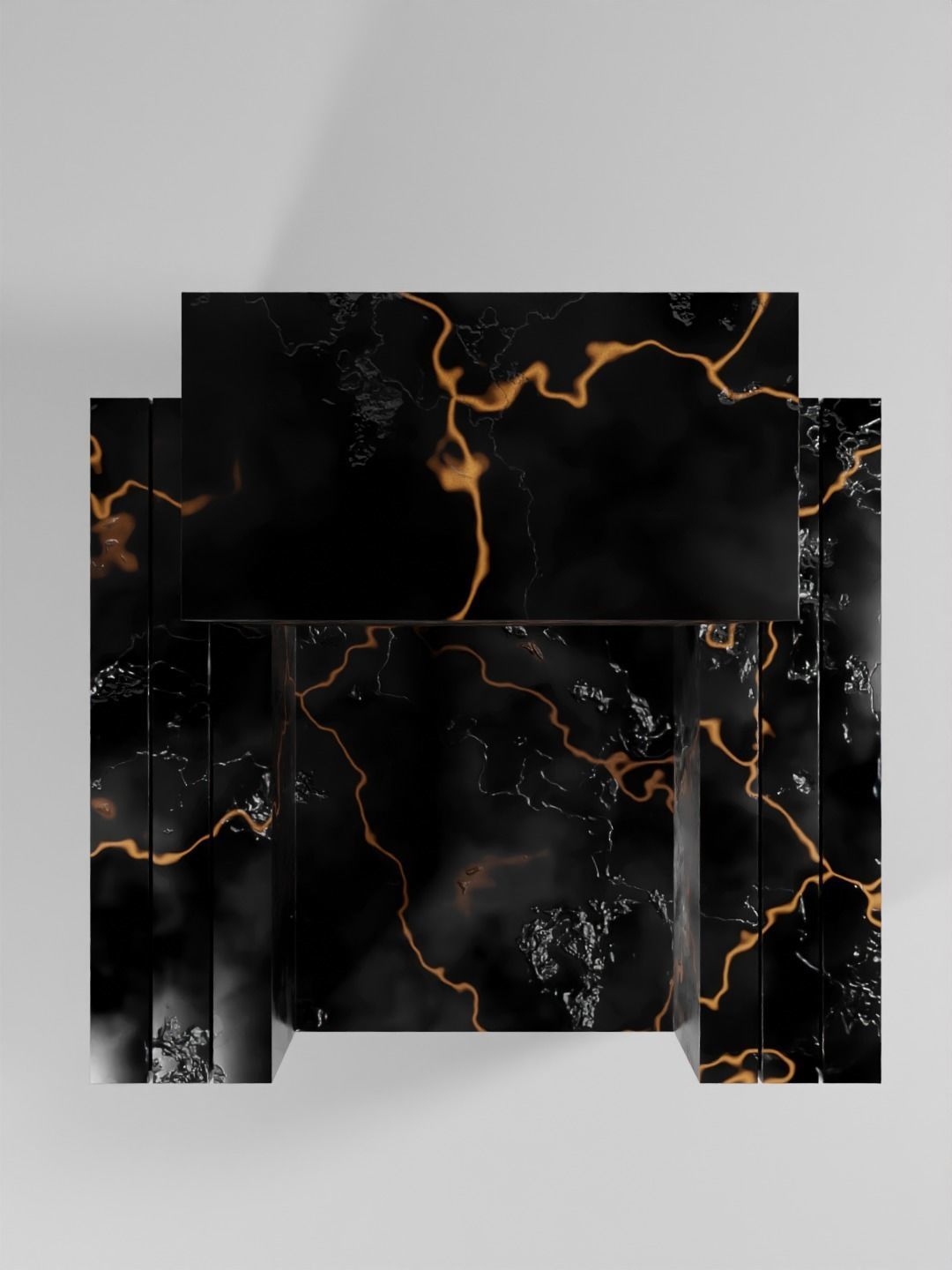 KDA throne  Free low-poly 3D model_2