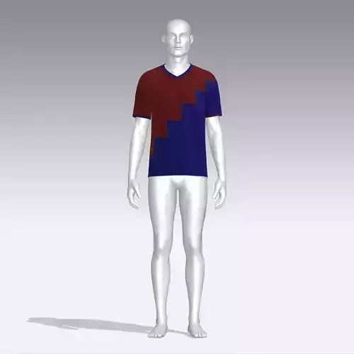 T-shirt mannequin soccer shirt