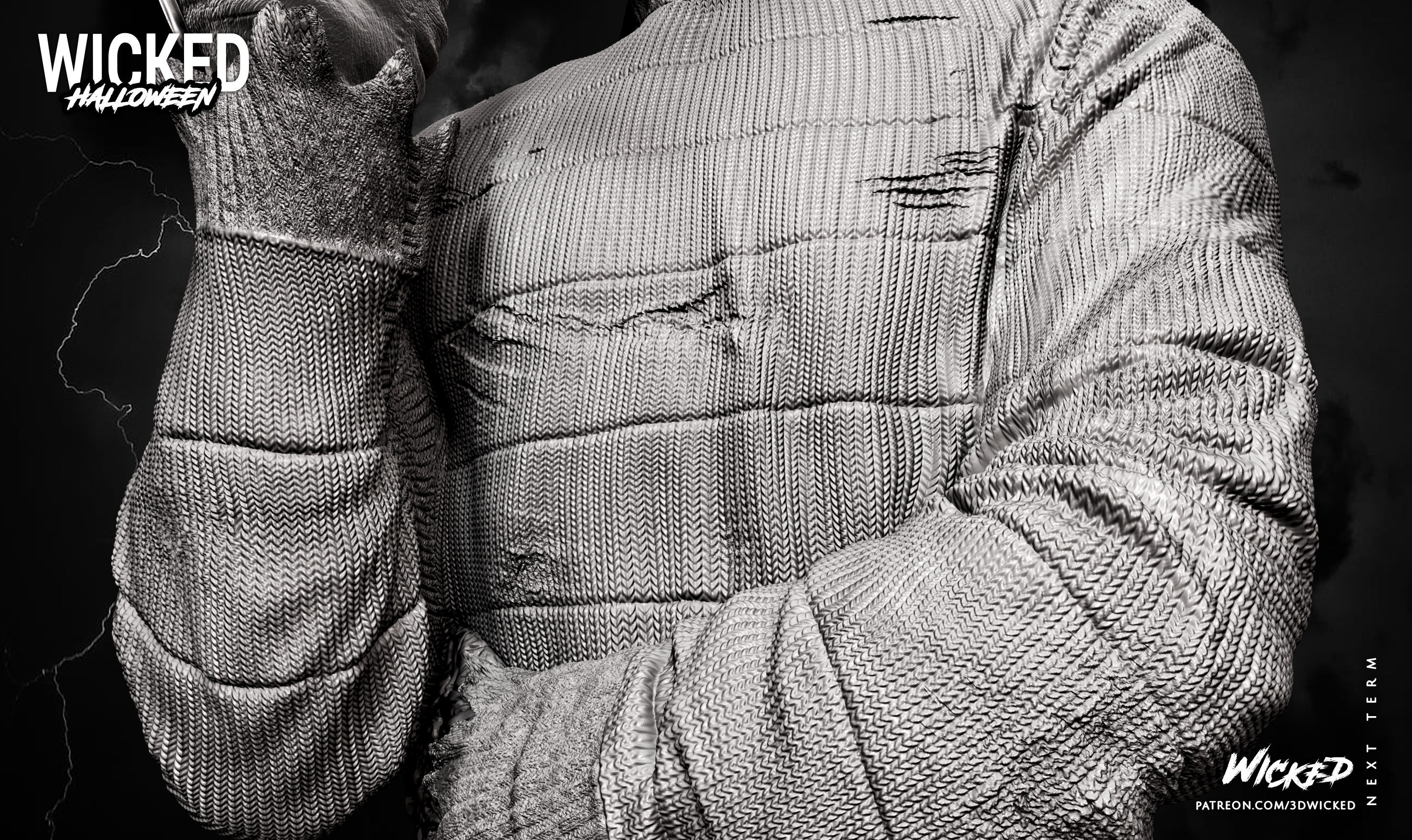 Wicked Movies Fredy Krueger Sculpture ready for 3d printing 3D print model_15