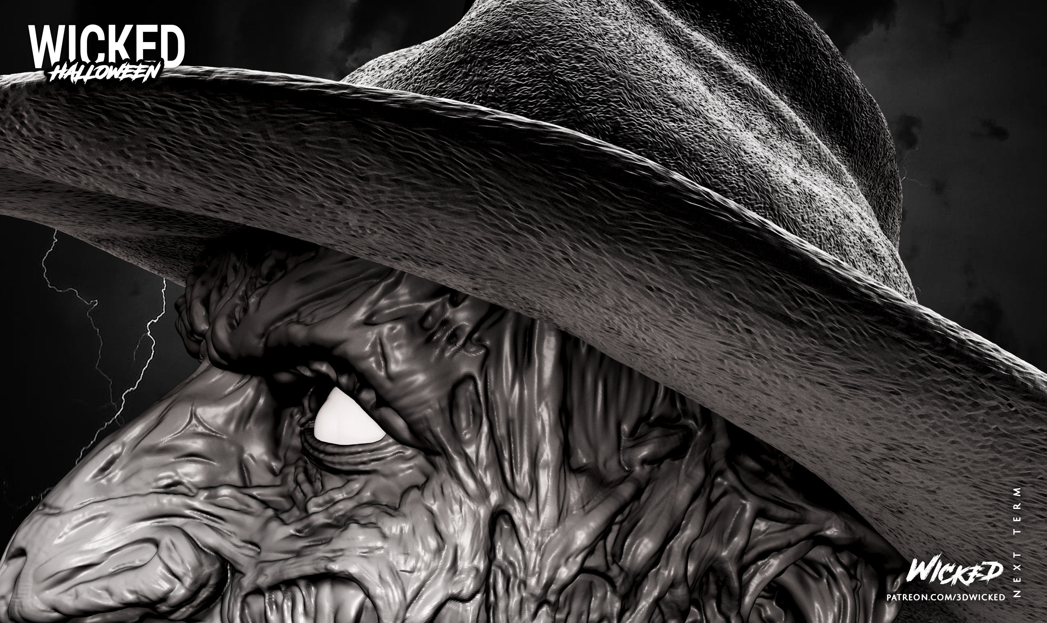 Wicked Movies Fredy Krueger Sculpture ready for 3d printing 3D print model_30