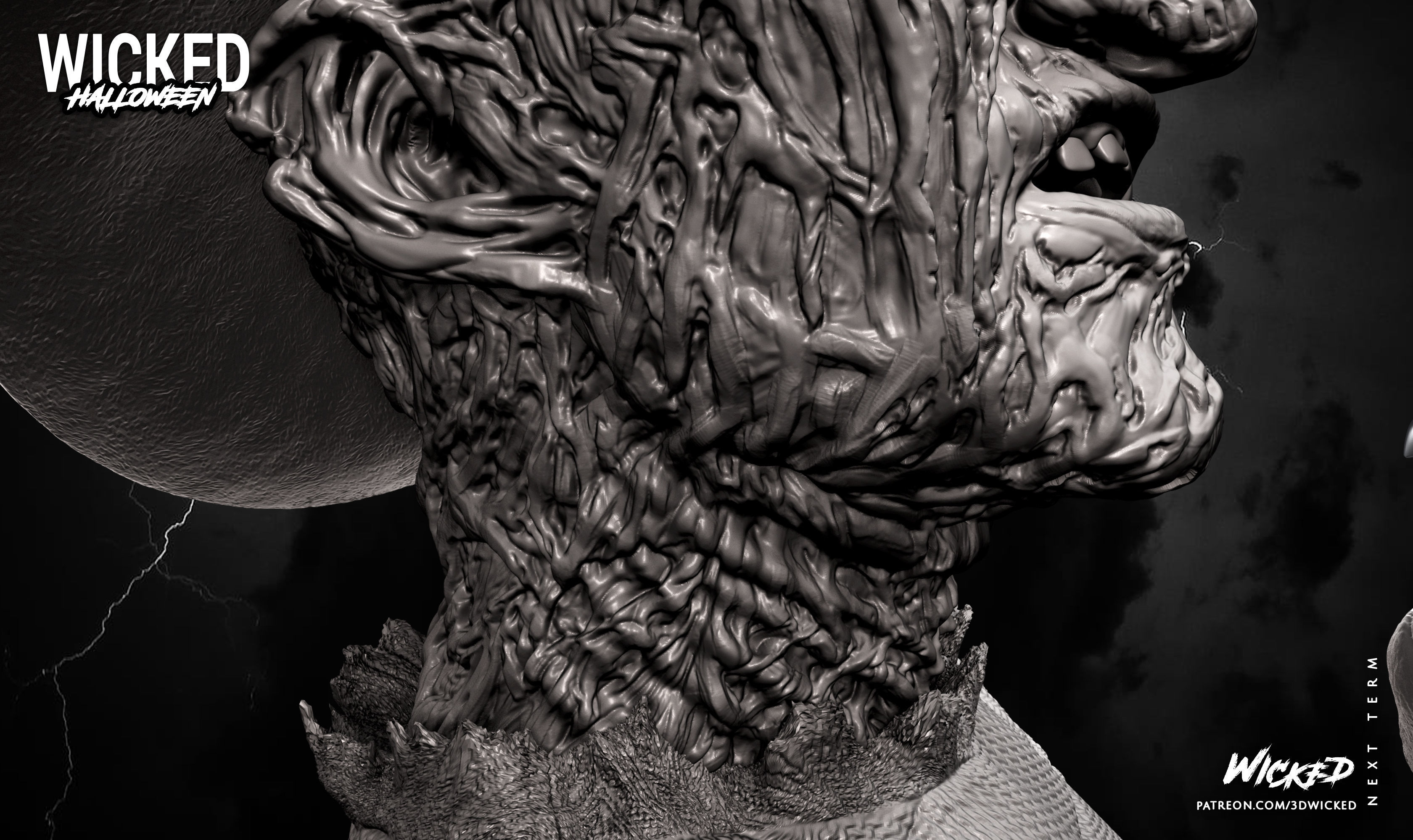 Wicked Movies Fredy Krueger Sculpture ready for 3d printing 3D print model_8