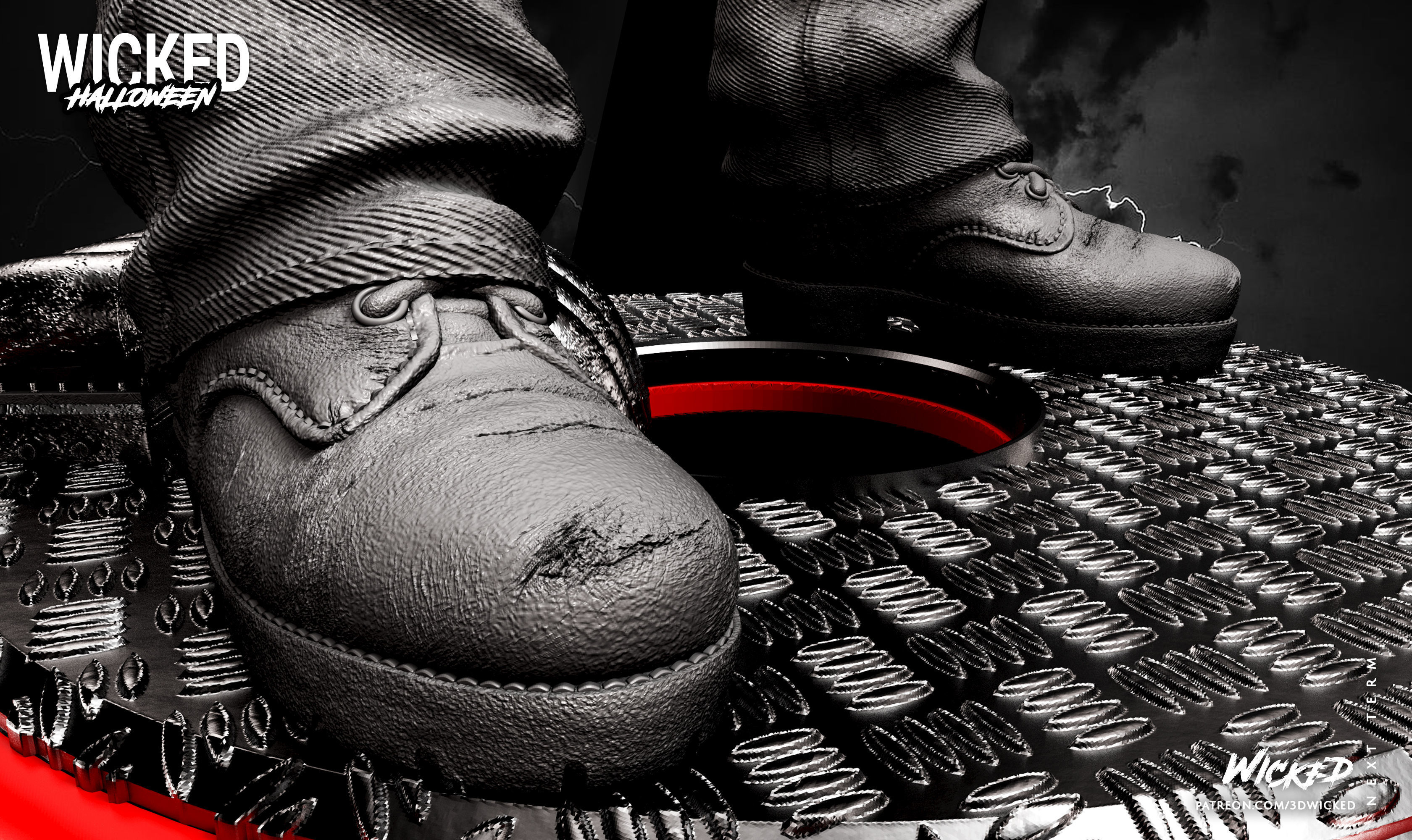 Wicked Movies Fredy Krueger Sculpture ready for 3d printing 3D print model_16