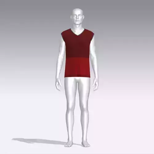 T-shirt male mannequin wearing shirt