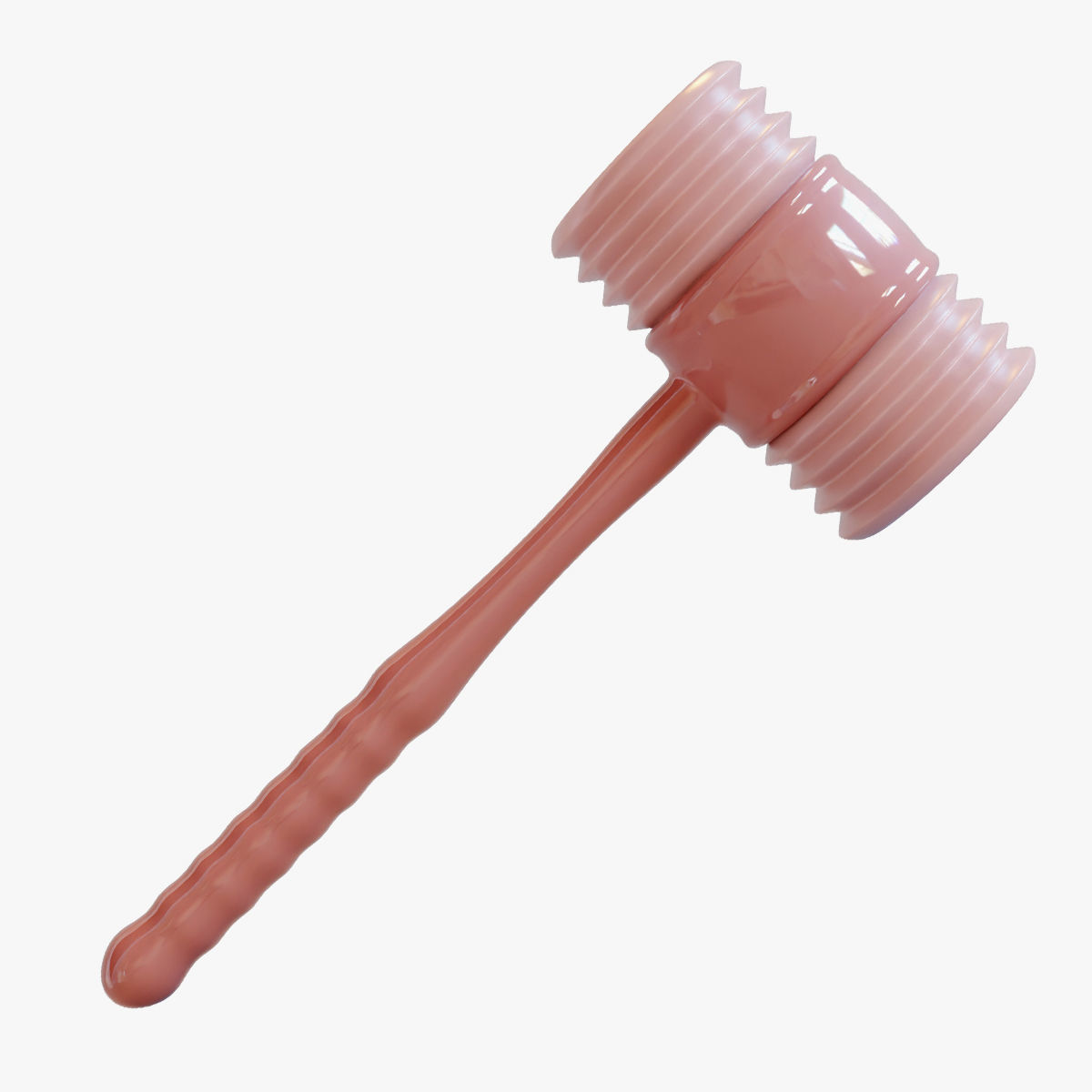 kids squishy toy hammer 3D model_7