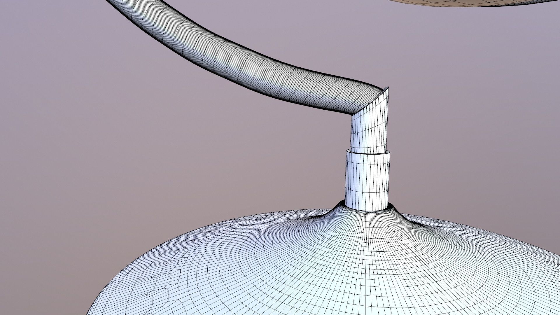 Hemisphere Hanging Chair 3D model_18