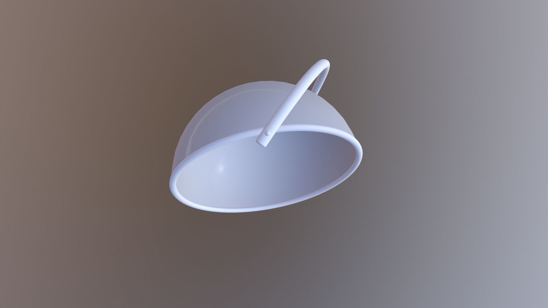 Hemisphere Hanging Chair 3D model_11