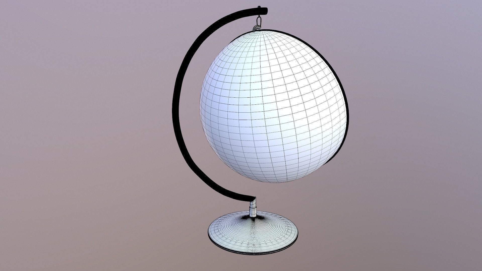 Hemisphere Hanging Chair 3D model_19