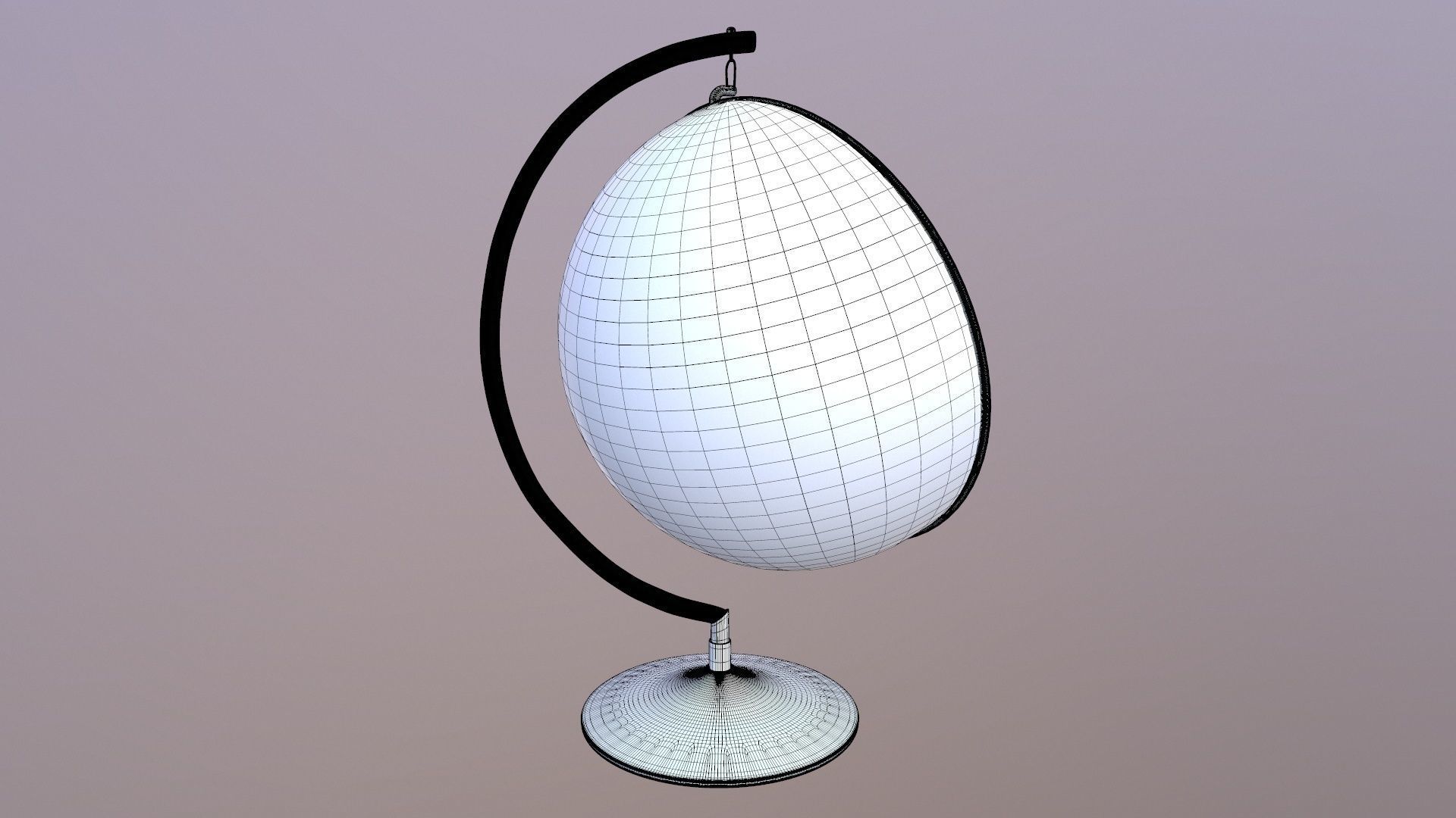 Hemisphere Hanging Chair 3D model_16