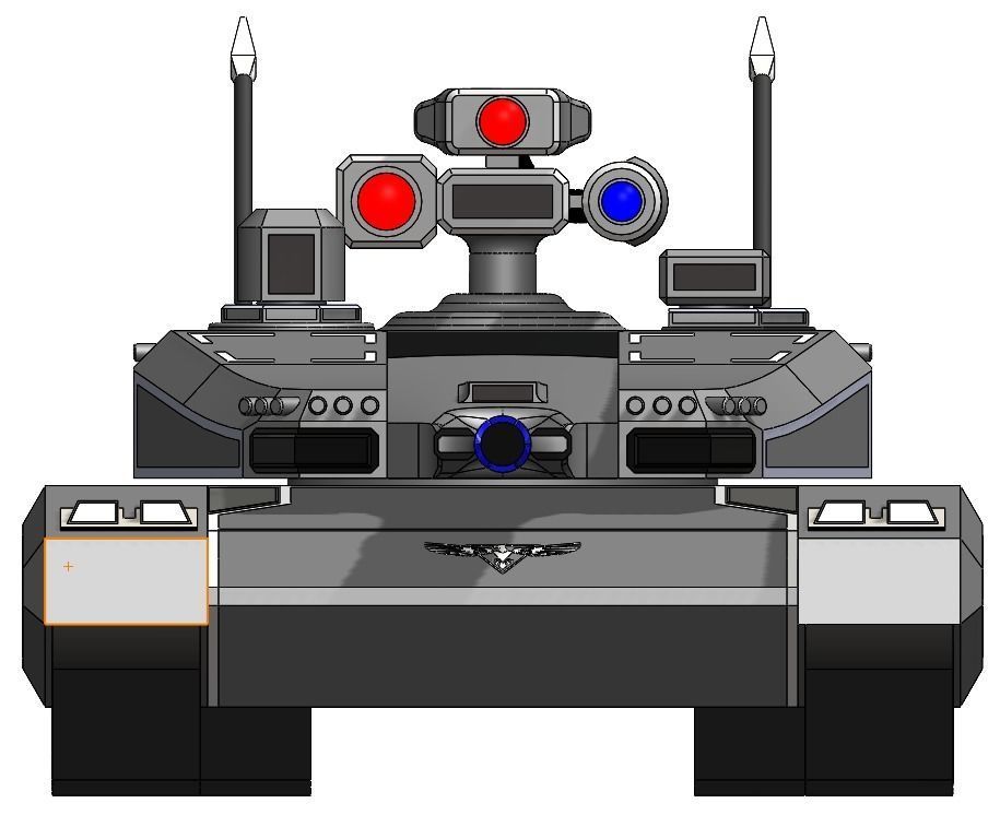 Guardian Tank Free 3D print model_2