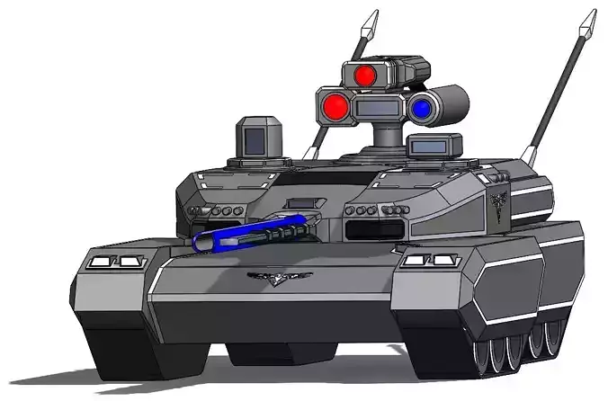 Guardian Tank Free 3D print model