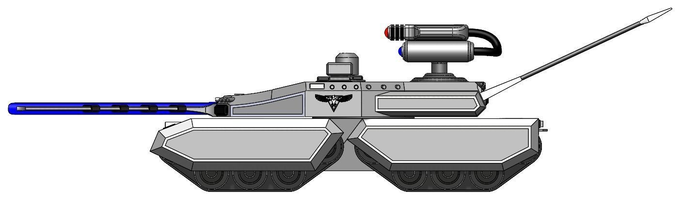 Guardian Tank Free 3D print model_5