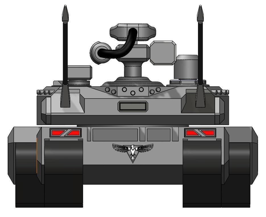 Guardian Tank Free 3D print model_3