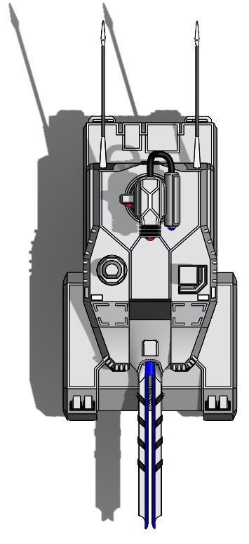 Guardian Tank Free 3D print model_4