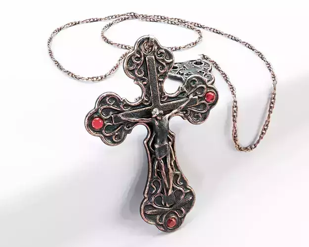 Rosary Crucifix 3D model