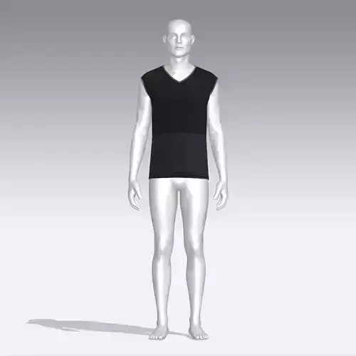 T-shirt male mannequin wearing shirt