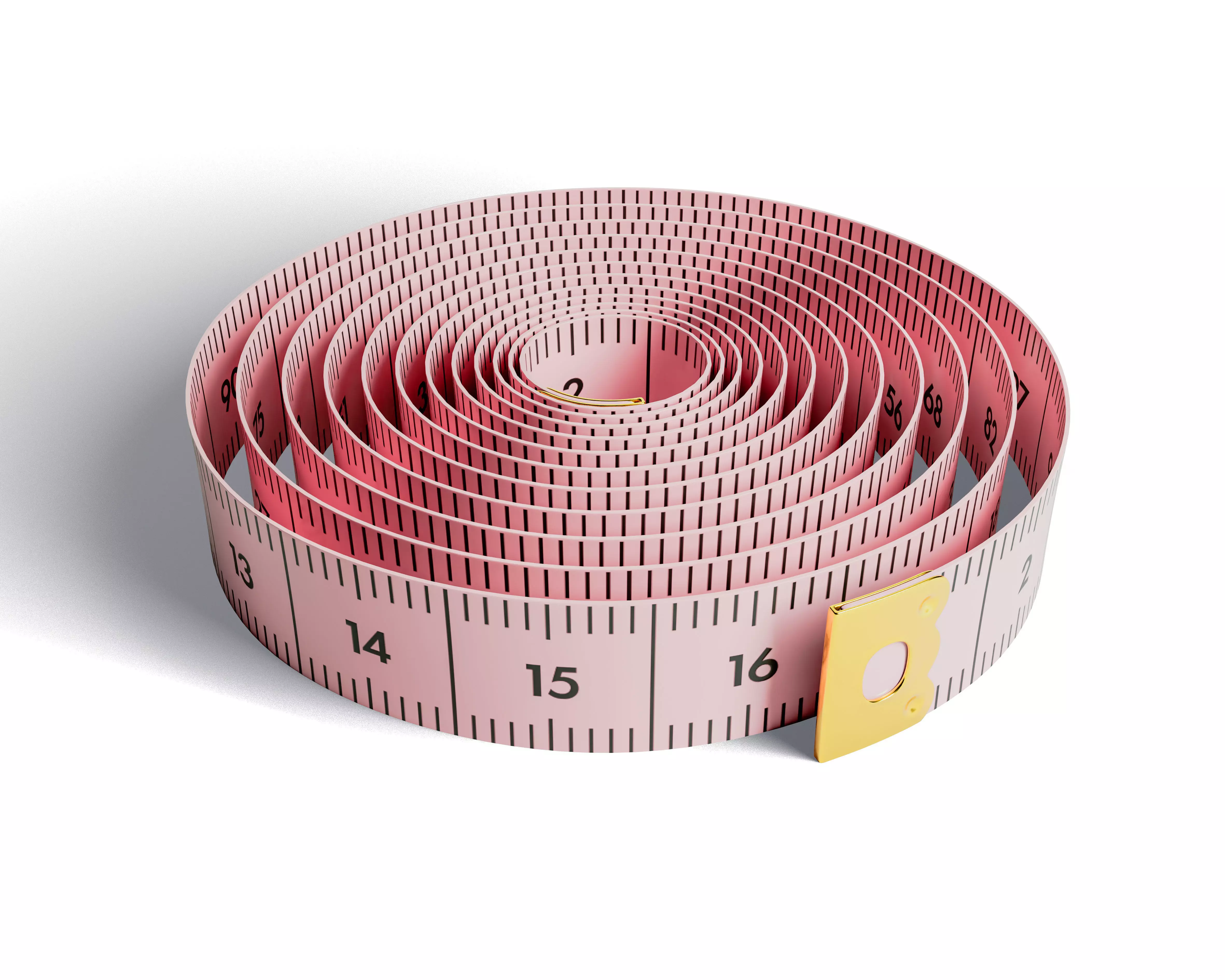 Seamstress Measuring Tape 3D model