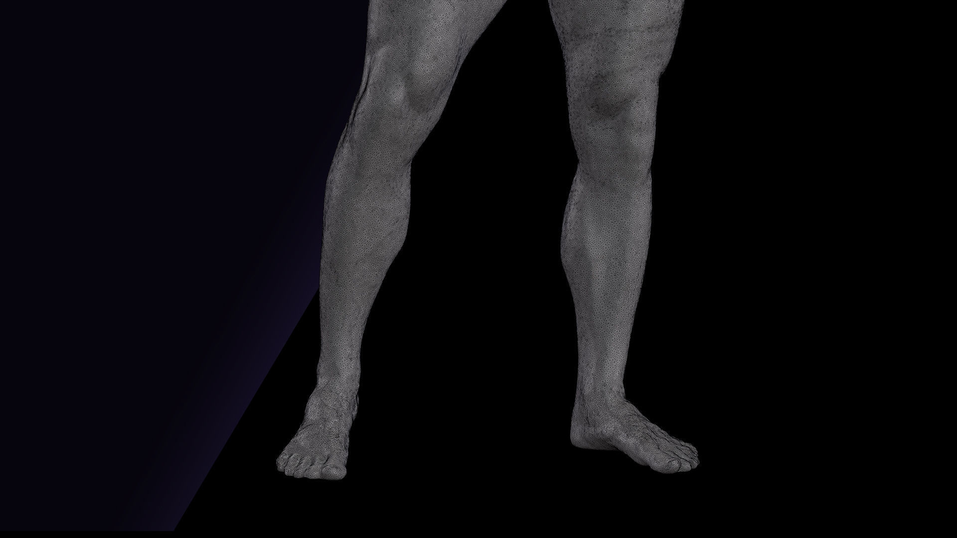 Raw Daily Pose Scan Garrott Flexing 3D model_14