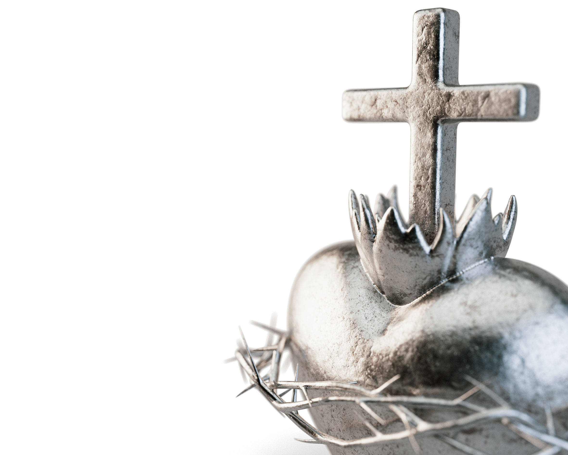 Sacred Heart Symbol 3D model_4