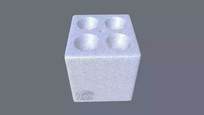 Vials Blocks 3D model