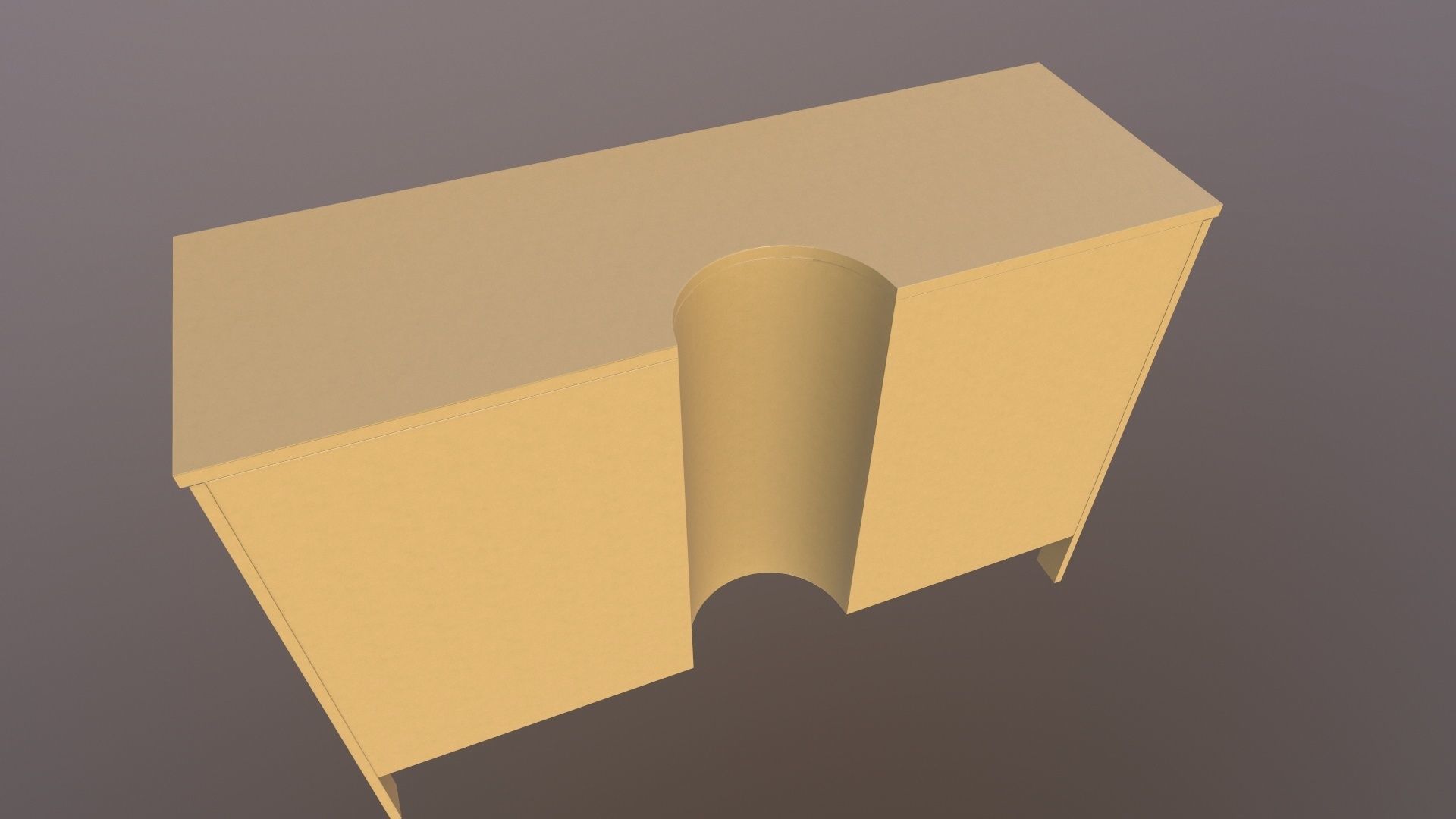 Wooden Rack 3D model_9