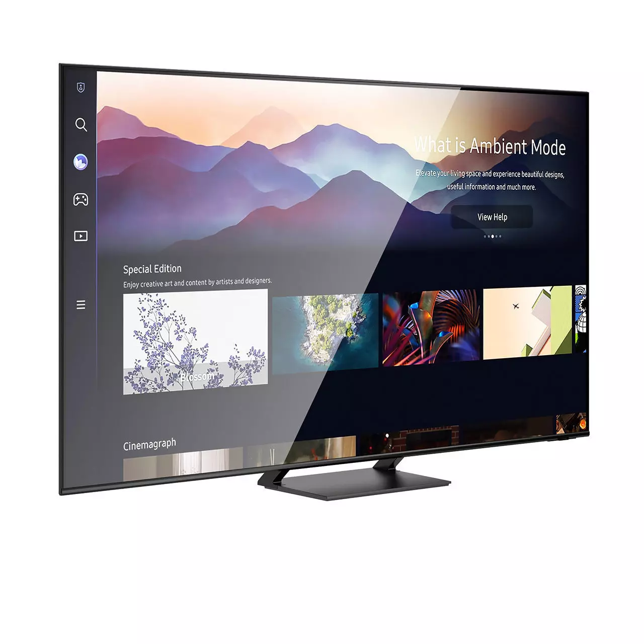 QLED 4K Q70B TV 2022 by Samsung 3D model_0